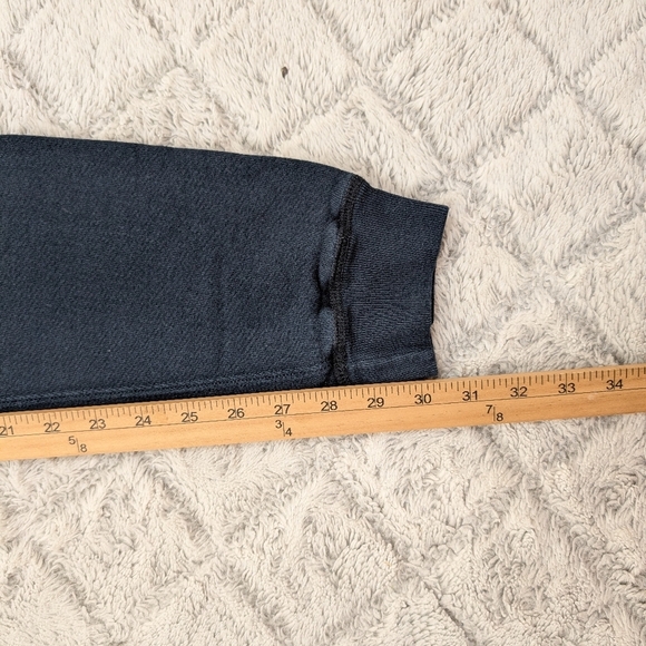 Victor Athletics Sweatpants Womens S Blue Navy Heavy Cotton French Terry USA - Picture 6 of 8